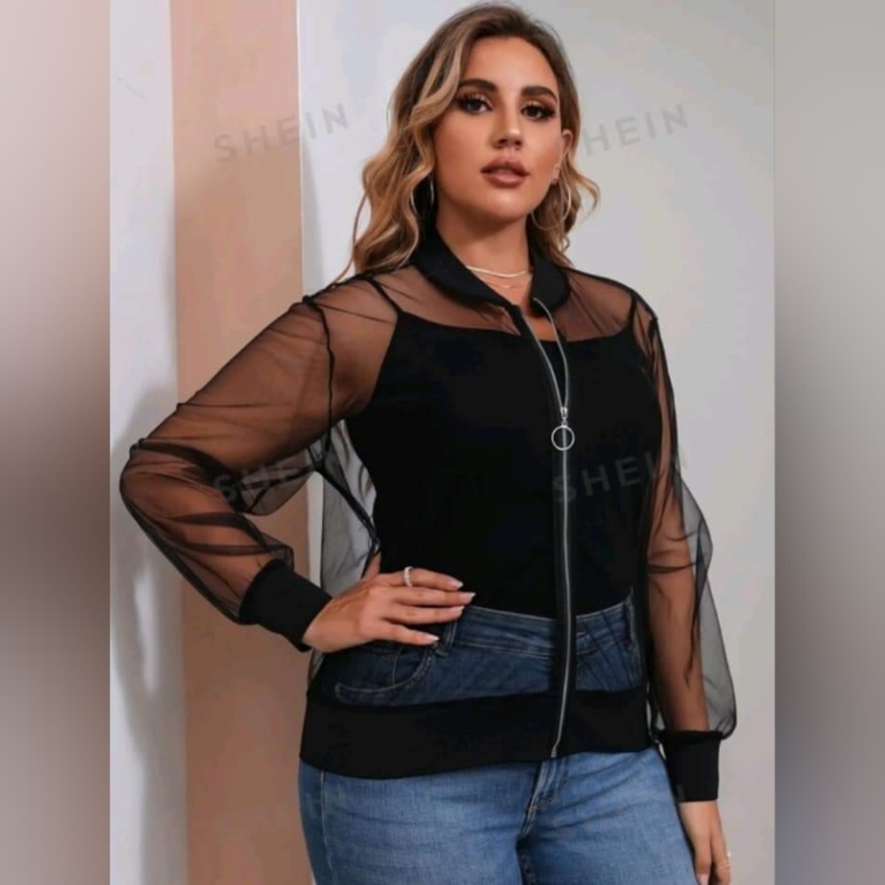Black Sheer Jacket